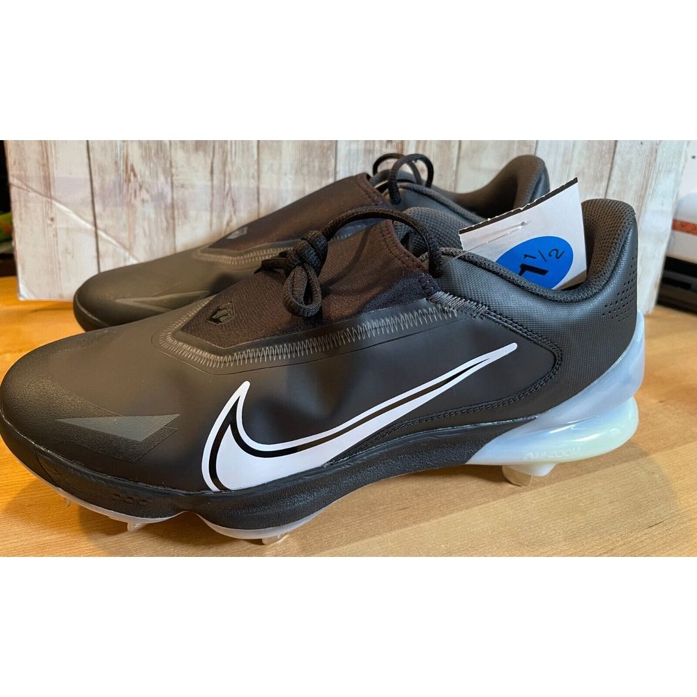Nike Force Zoom Trout 8 Pro Black Dark Smoke Grey CZ5915-010 mens size 11.5 new